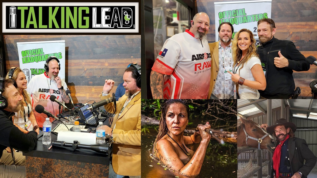 Talking Lead 474 - Naked & Afraid at SHOT Show: Amber Hargrove, Mark Romano  & Ton Jones - LEADQUARTERS